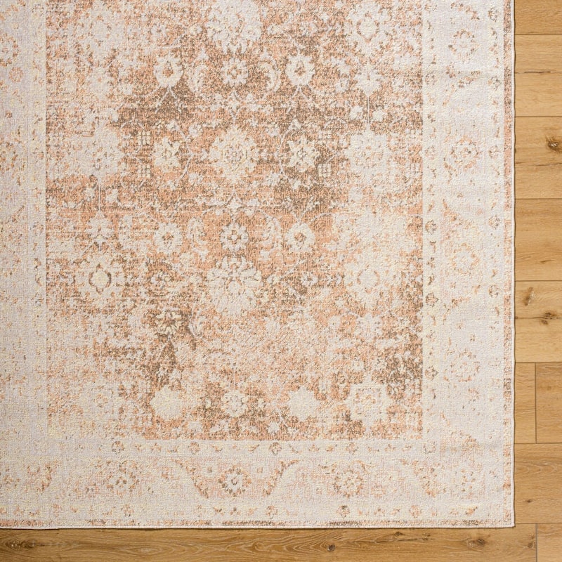 Livabliss Lillian Traditional Washable Area Rug