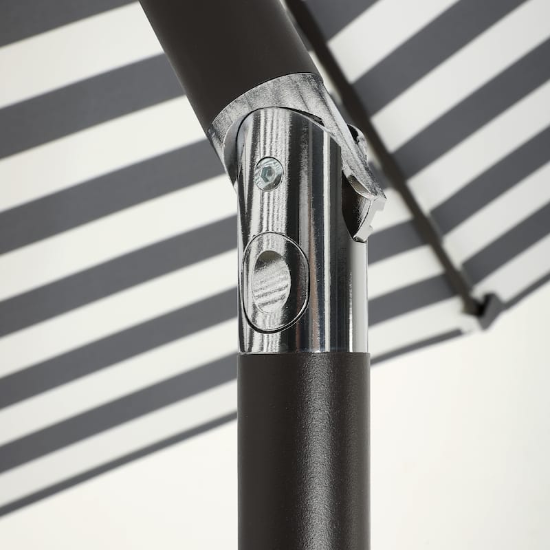 Holme 9-foot Steel Market Patio Umbrella with Tilt-and-Crank