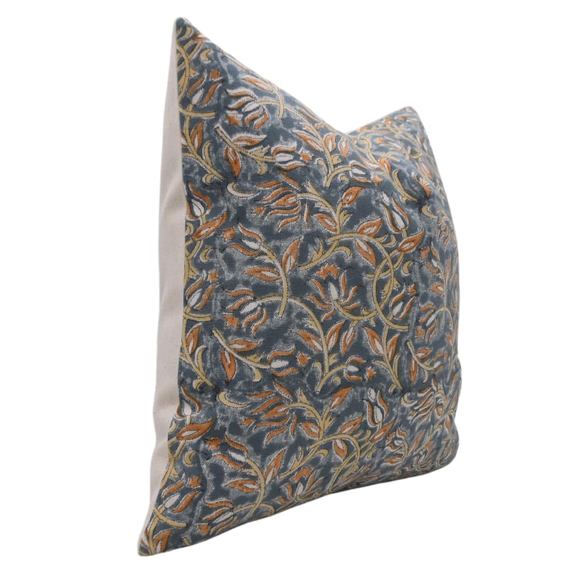 Fabdivine Cotton Boho Design Decorative Outdoor Block print pillow cover