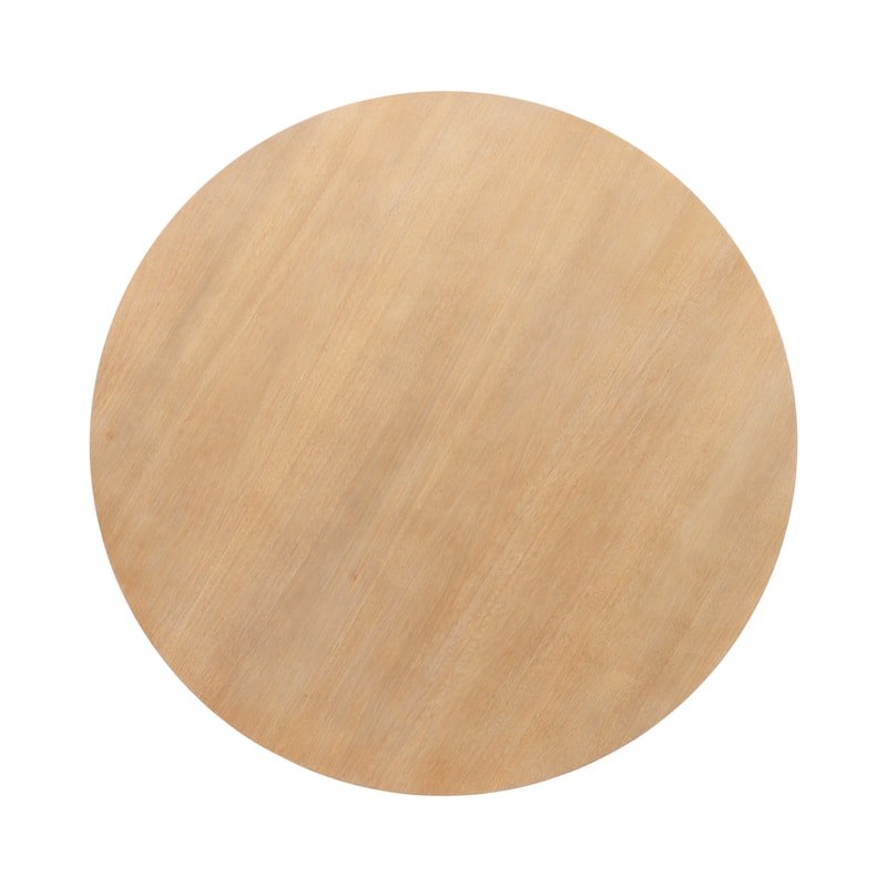 Kate and Laurel Foxford Round Wood Coffee Table