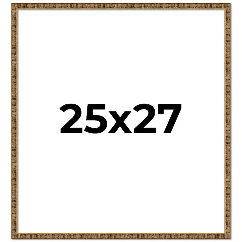 25x27 Frame Gold Kingsley Distressed Solid Wood Picture Frame Width