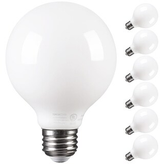 Vanity Globe Light Bulbs G25 LED for Bathroom Mirror Decorative