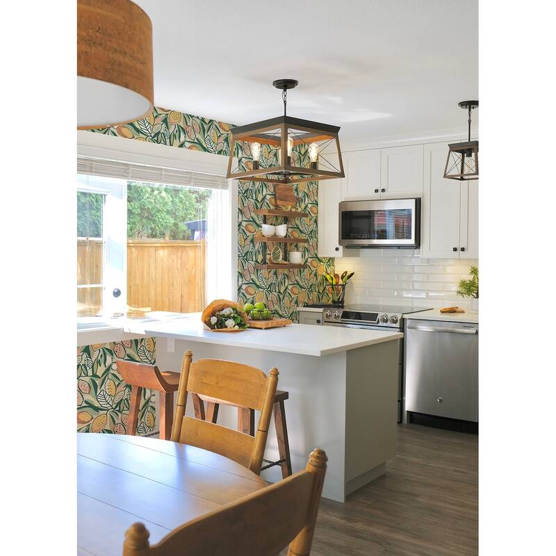 A-Street Prints Meyer Peach Citrus Wallpaper