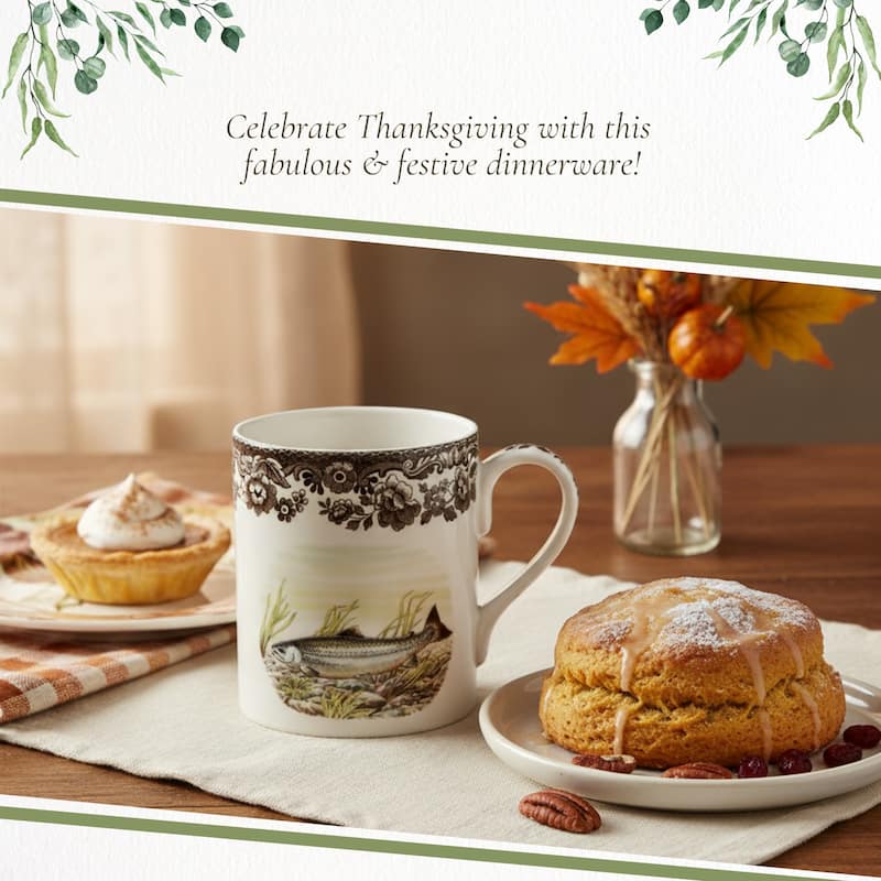 Spode Woodland Mug Assorted Animals - 16 Oz