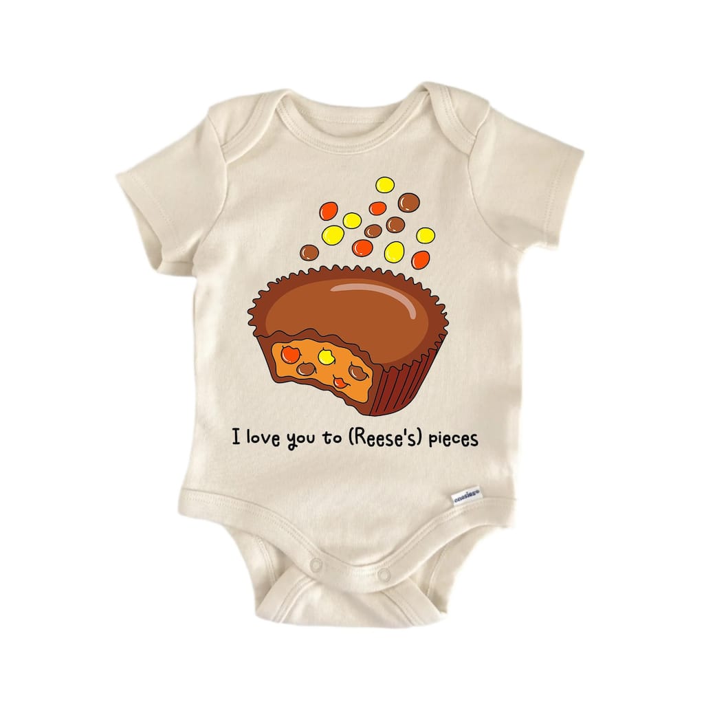 Peanut Butter Cup Best Friends Bff Bestie Valentine's Day - Baby Boy Girl Clothes Bodysuit