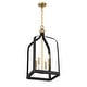 preview thumbnail 4 of 9, Savoy House 7-7802-4 Sheffield 4 Light 15" Wide Taper Candle Pendant