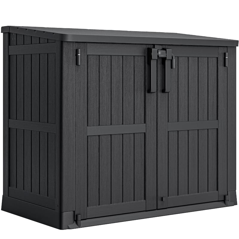 36 Cu Ft Waterproof Outdoor Resin Tool Shed