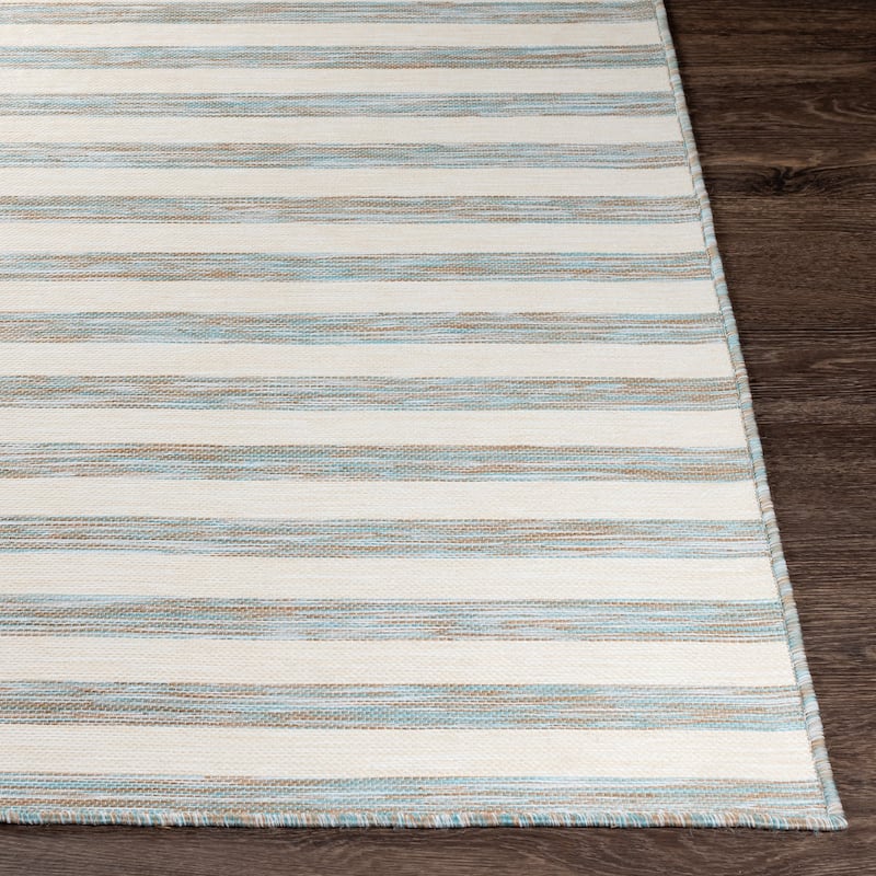 Artistic Weavers Kermie Indoor / Outdoor Striped Area Rug