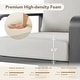 preview thumbnail 8 of 122, Spruce & Spring Outdoor Patio Furniture Set Aluminum Sofa Accent Chair