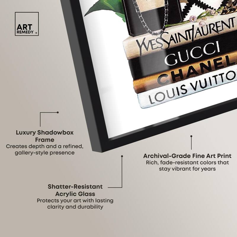 Luxury Stack Details Shadowbox by Art Remedy