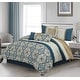 preview thumbnail 13 of 16, Nanshing Reina Trellis 7 Piece Comforter Set