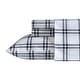 preview thumbnail 9 of 145, Nautica Cotton Percale Deep Pocket Bed Sheet Sets Full - Ryan Cove Plaid Navy