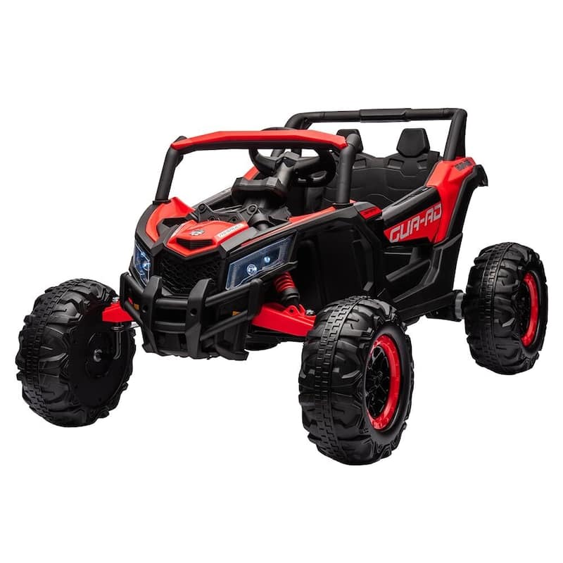 24V Ride On UTV Car, Battery Powered Electric Vehicles - Red