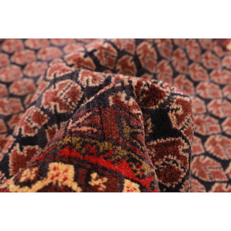 Teimani Burgundy Rug 2'11" x 4'9" - 2'11 x 4'9
