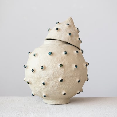Paper Mache Canister