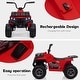 preview thumbnail 37 of 38, 12V Kids Ride-On Electric ATV, Ride On Toy for Boys and Girls