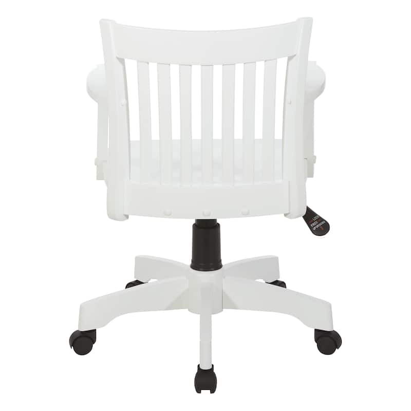 Deluxe Wood Bankers Chair