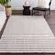 preview thumbnail 6 of 6, Nuloom Lucretia Striped Tassels Area Rug