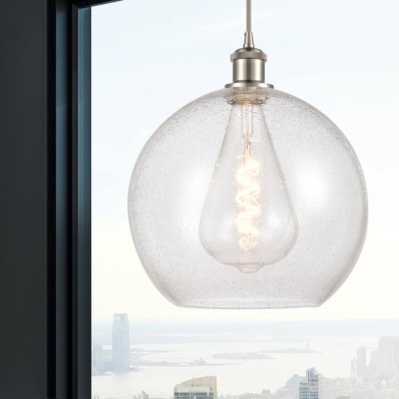 Innovations Lighting Ballston Athens 1 Light 12" Cord Hung Mini Pendant
