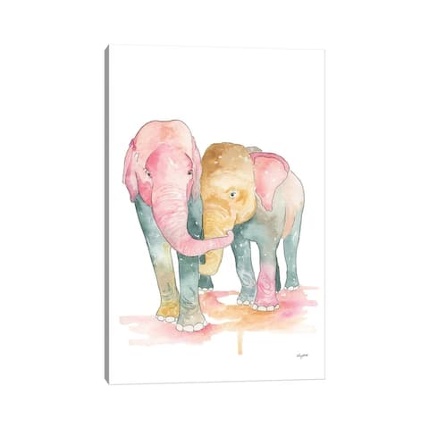 iCanvas "Elephants" by Kelsey McNatt Canvas Print