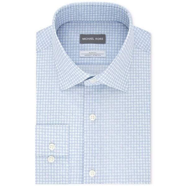 Michael Kors Men's Polka Dot Dress Shirt Slim Blue Size 16X32X33 - 16X32-33 - Bed Bath & Beyond - 40642185 Michael Kors Men's Polka Dot Dress Shirt Slim Blue Size 16X32X33 - 16X32-33 - Bed Bath & Beyond - 40642185
