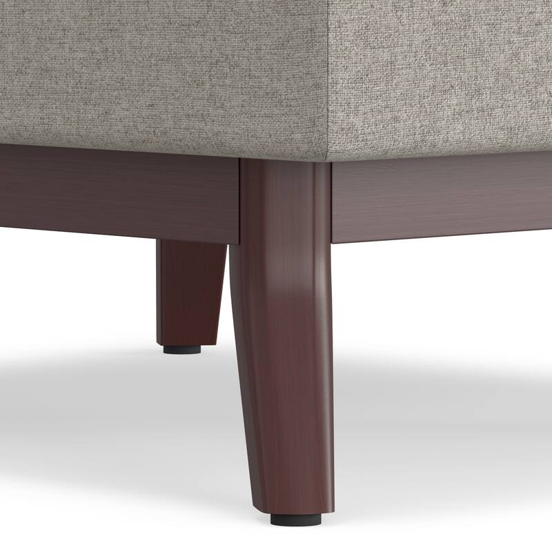 Wyndenhall Ethan Mid-century Modern Rectangular Table Ottoman