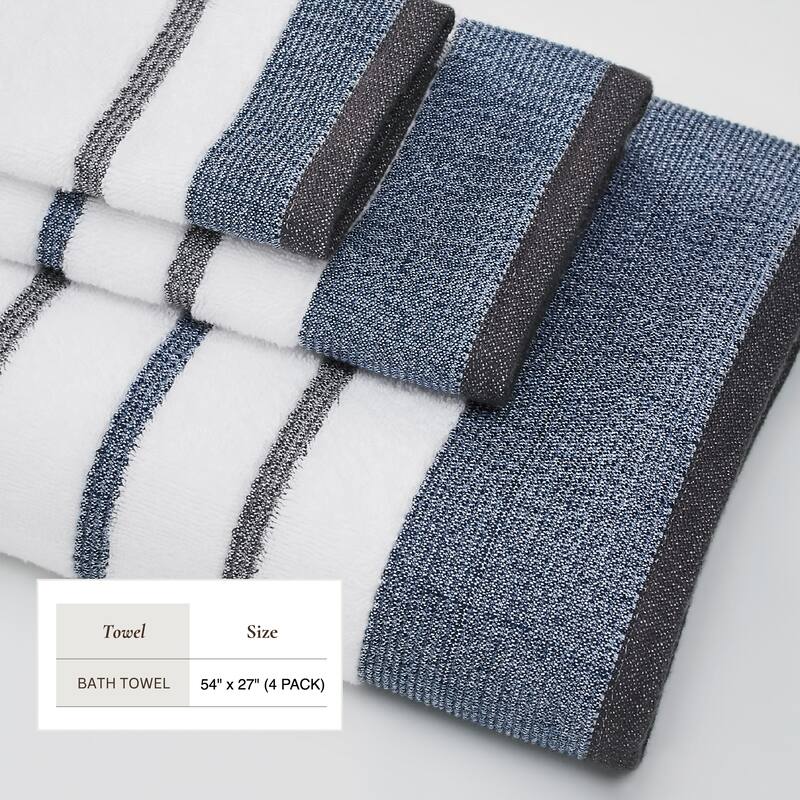 Linery & Co. Luxury Cotton Decorative Towel Set.