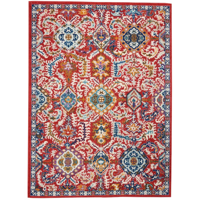 Nourison Passion Modern Persian Medallion Area Rug