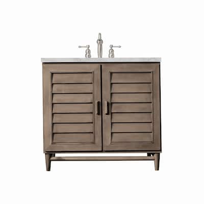 James Martin Vanities 620-V36-3VSL Portland 36" Single Basin Wood