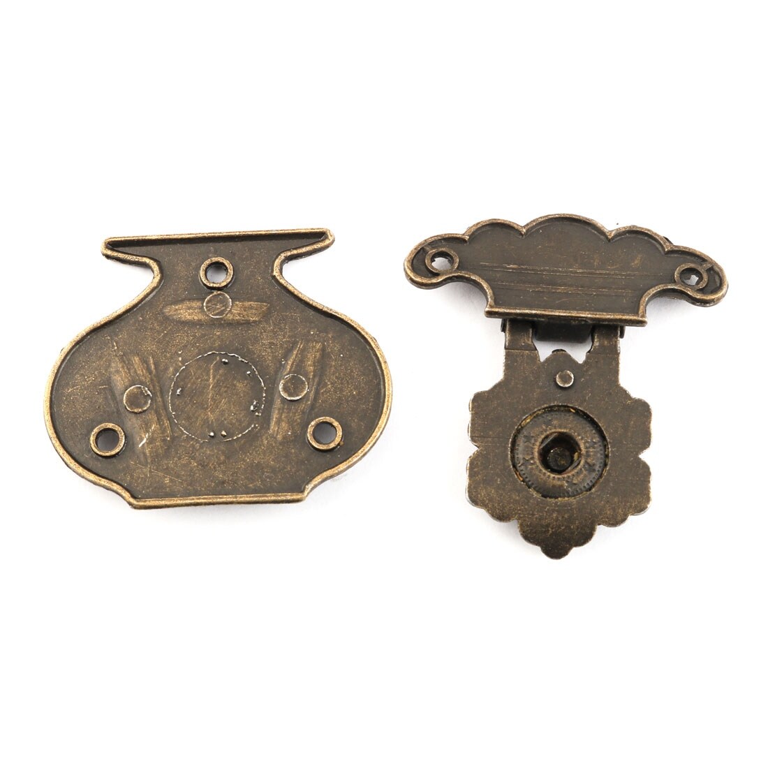 Shop Metal Retro Style Decorative Gift Jewelry Wooden Box Hasp