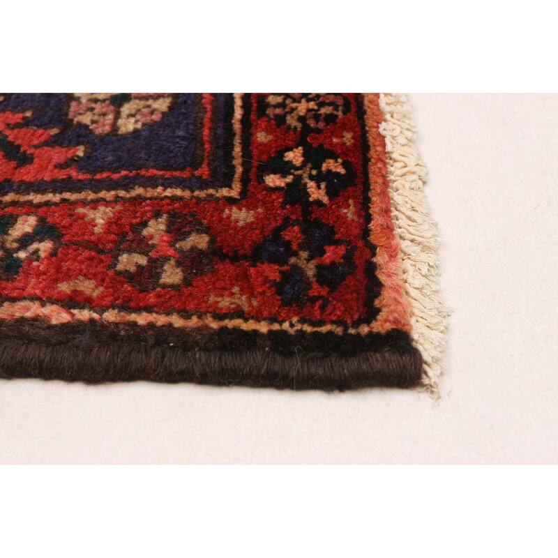 ECARPETGALLERY Hand-knotted Andelz Red Wool Rug - 4'4 x 8'0