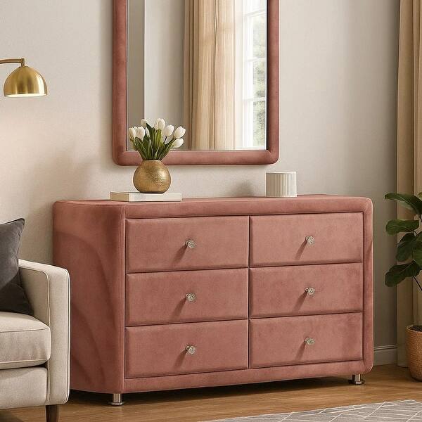 pink and brown dresser Romantic Gustavian Antique Pink Dresser