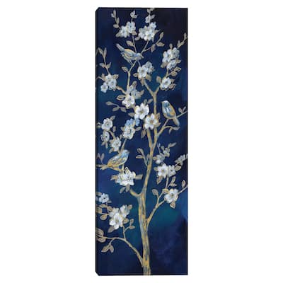 Indigo Spring II Canvas Art Print
