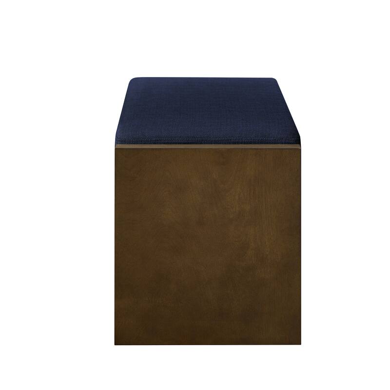 40/47 Inch Storage Bench End Bed Bench with Shoe Rack