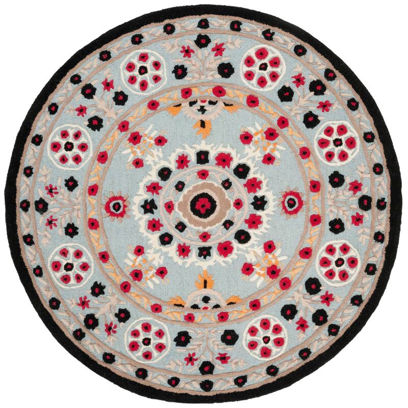 SAFAVIEH Handmade Bellagio Marsela Modern Oriental Wool Rug