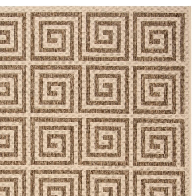SAFAVIEH Linden Cathy Indoor/ Outdoor Waterproof Patio Backyard Rug