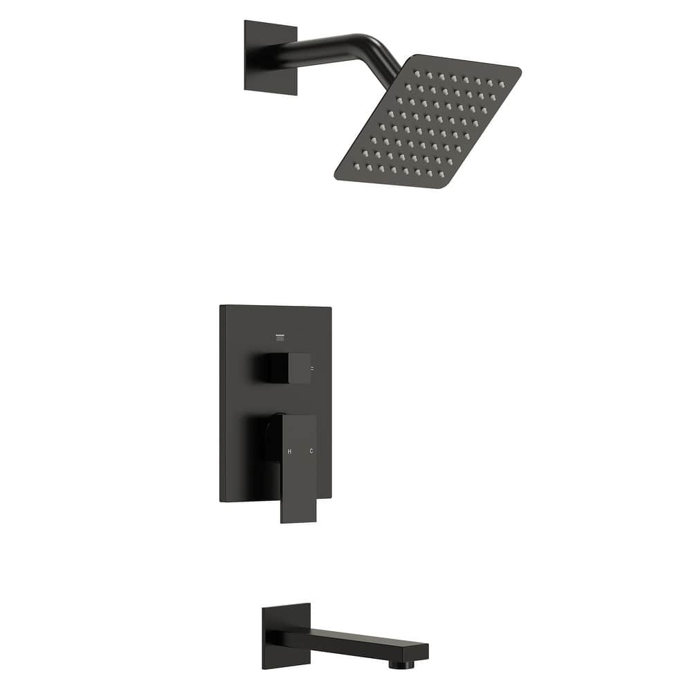 Wall Mounted Shower System Bathtub Facuet Set, Tub And Shower Trim Kit