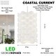 preview thumbnail 6 of 5, Kovacs Coastal Current Single Light 9" Wide Integrated LED Mini