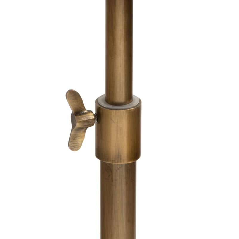 Kate and Laurel Engles Adjustable Marble Table and Plant Stand