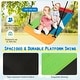 preview thumbnail 9 of 8, Gymax 3-in-1 Kids Swing Set 660 LBS Carbon Steel Swing Frame w/ Belt