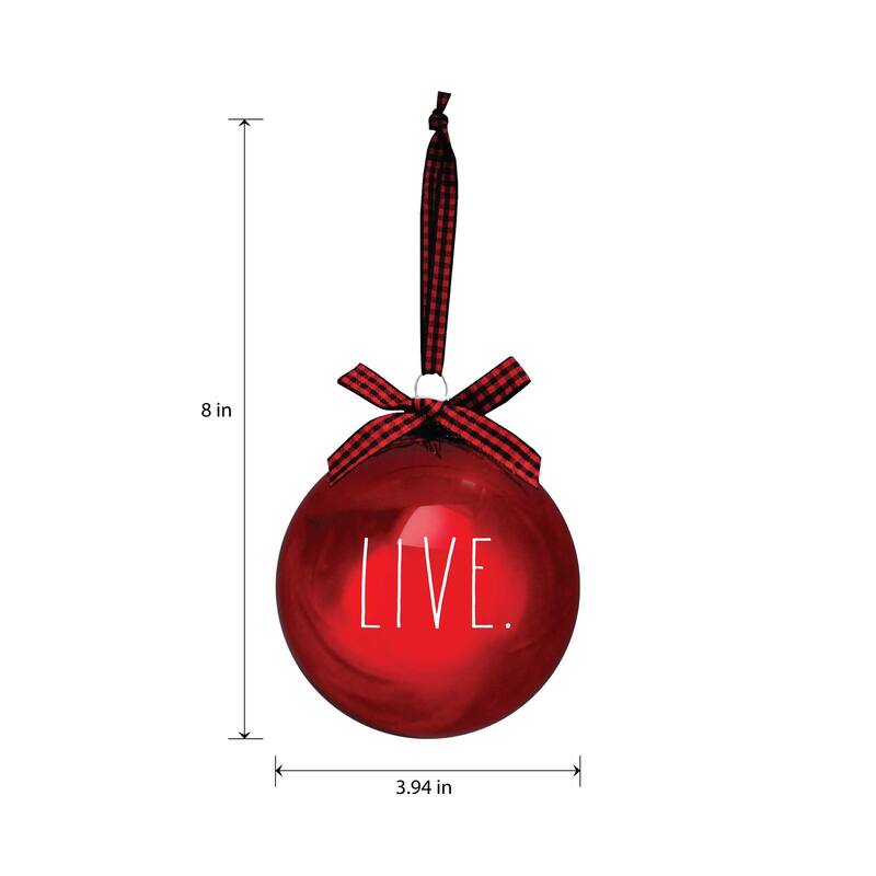 Rae Dunn Set of 3 CHRISTMAS Ornaments