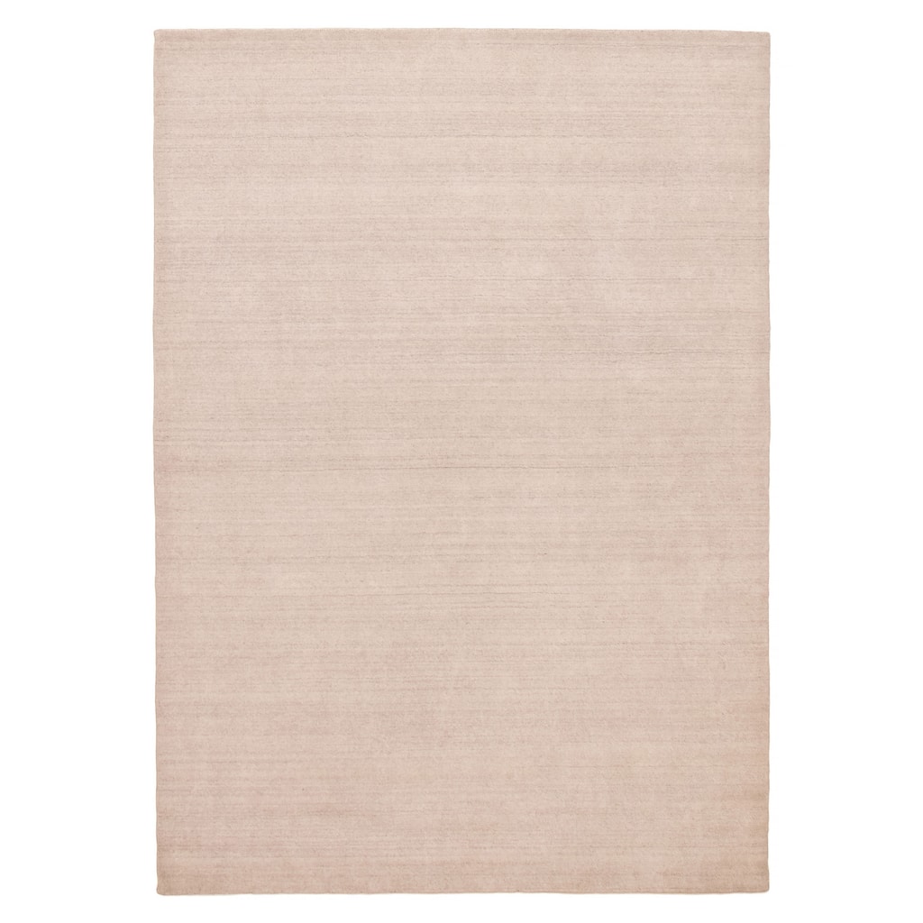 ECARPETGALLERY Hand Loomed Kashkuli Gabbeh Light Grey Wool Rug - 5'9 x 8'0