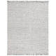 preview thumbnail 23 of 44, SAFAVIEH Natura Irinka Wool Fringe Rug 6' Round - Blue/Ivory - Round