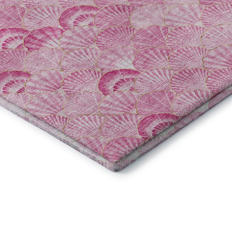 Premium Washable Super Soft Coastal Seashell Mayfield Rug