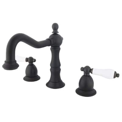 Elements Of Design Double Handle Widespread Bathroom Faucet with