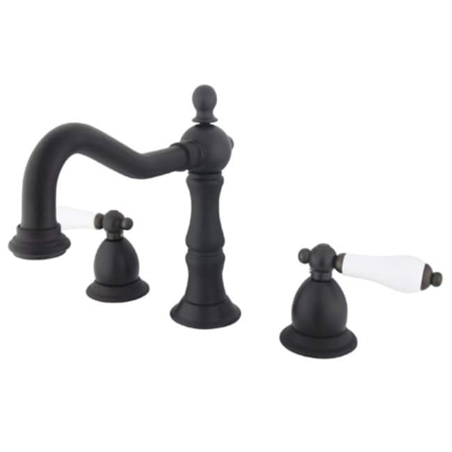 Elements Of Design Double Handle Widespread Bathroom Faucet with