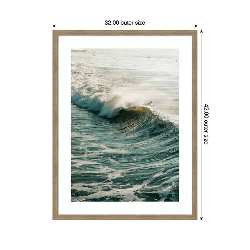 Kate and Laurel Morning Glow by Alicia Bock Framed Wall Art Print