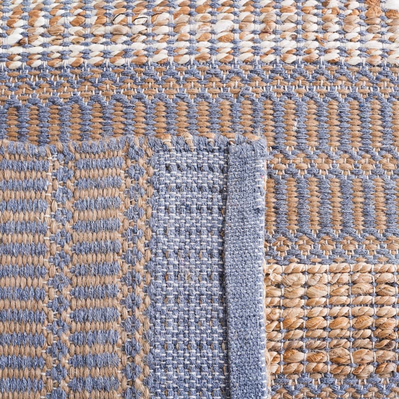 SAFAVIEH Handmade Natural Fiber Galilea Geometric Seagrass Rug