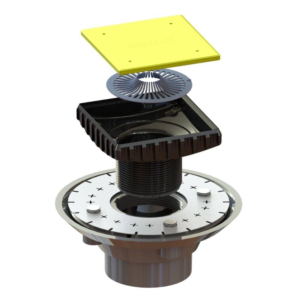 Ebbe America E4024 PVC Clamp Collar Drain Bundle