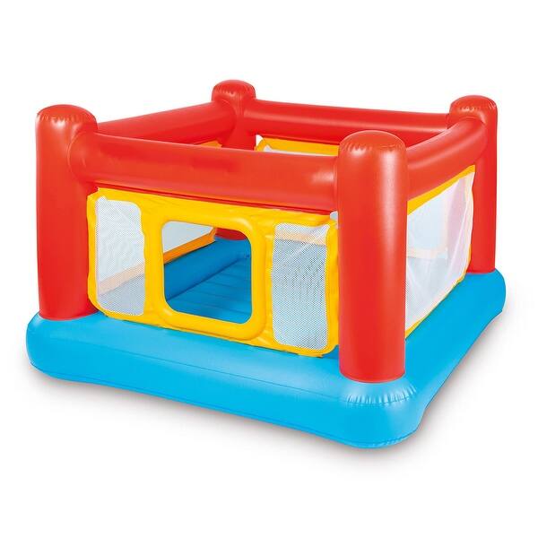 slide 2 of 5, Inflatable Playhouse Trampoline Bounce House for Kids Ages 3-6 Kids